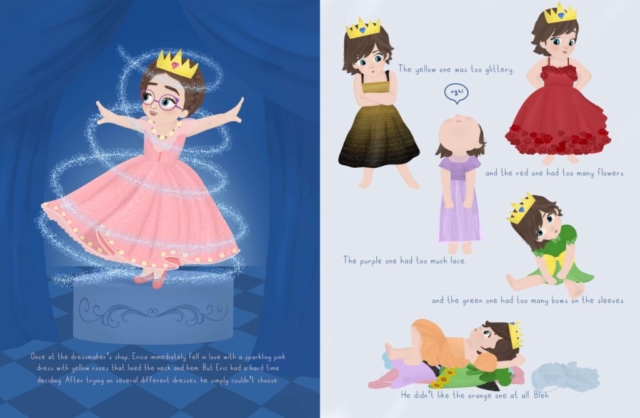 The Prince's Dress Dilemma - Illustration